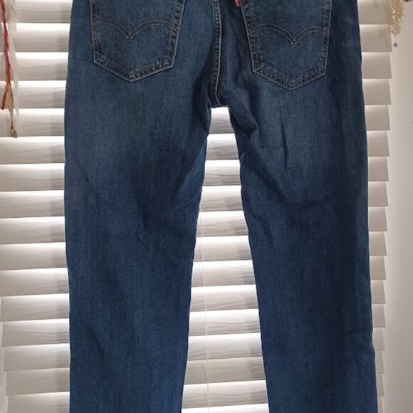 Levi’s 514 Men’s Jeans 32x30 Straight Fit Blue Denim Water Less Medium Wash - Picture 5 of 6